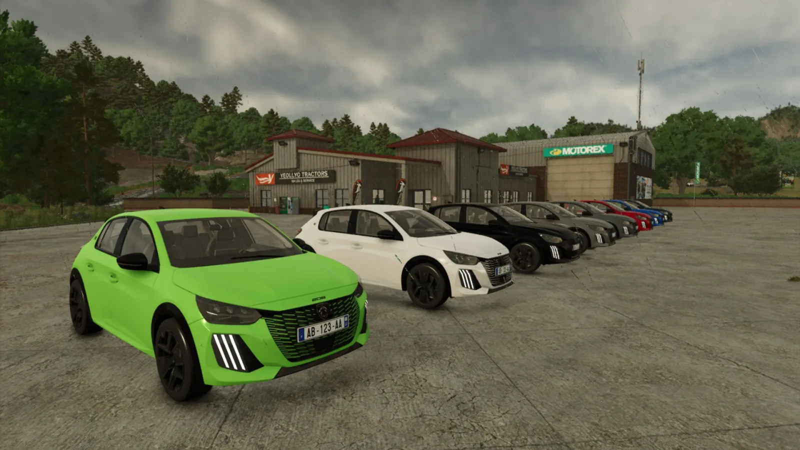 Peugeot E-208 2024 FS25 - screenshot 1