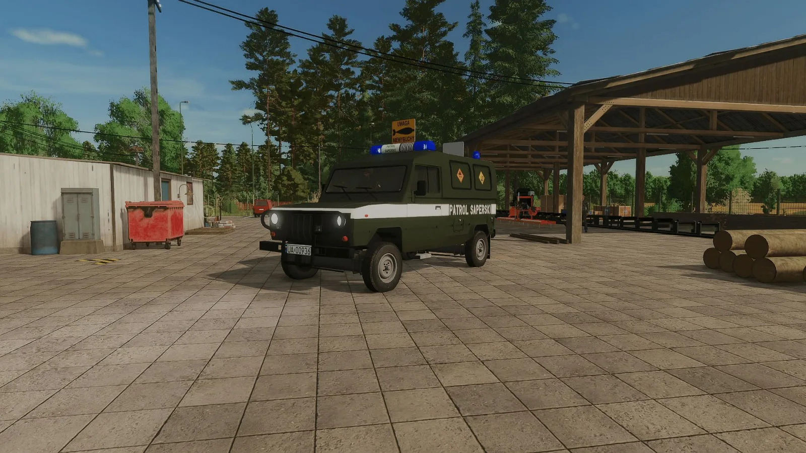 Tarpan Honker Patrol Saperski FS25