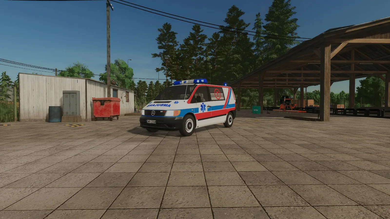 Mercedes Benz Vito [T] Transport Ambulance FS25