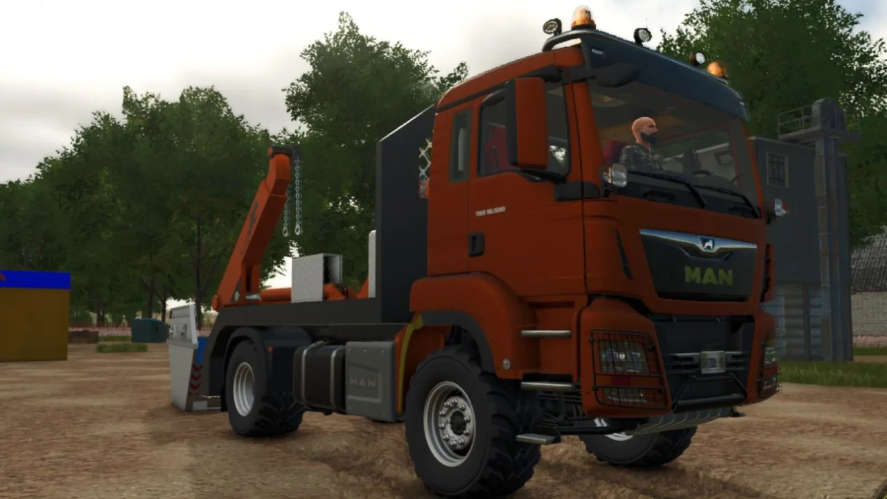 MAN TGS Skip Loader FS25