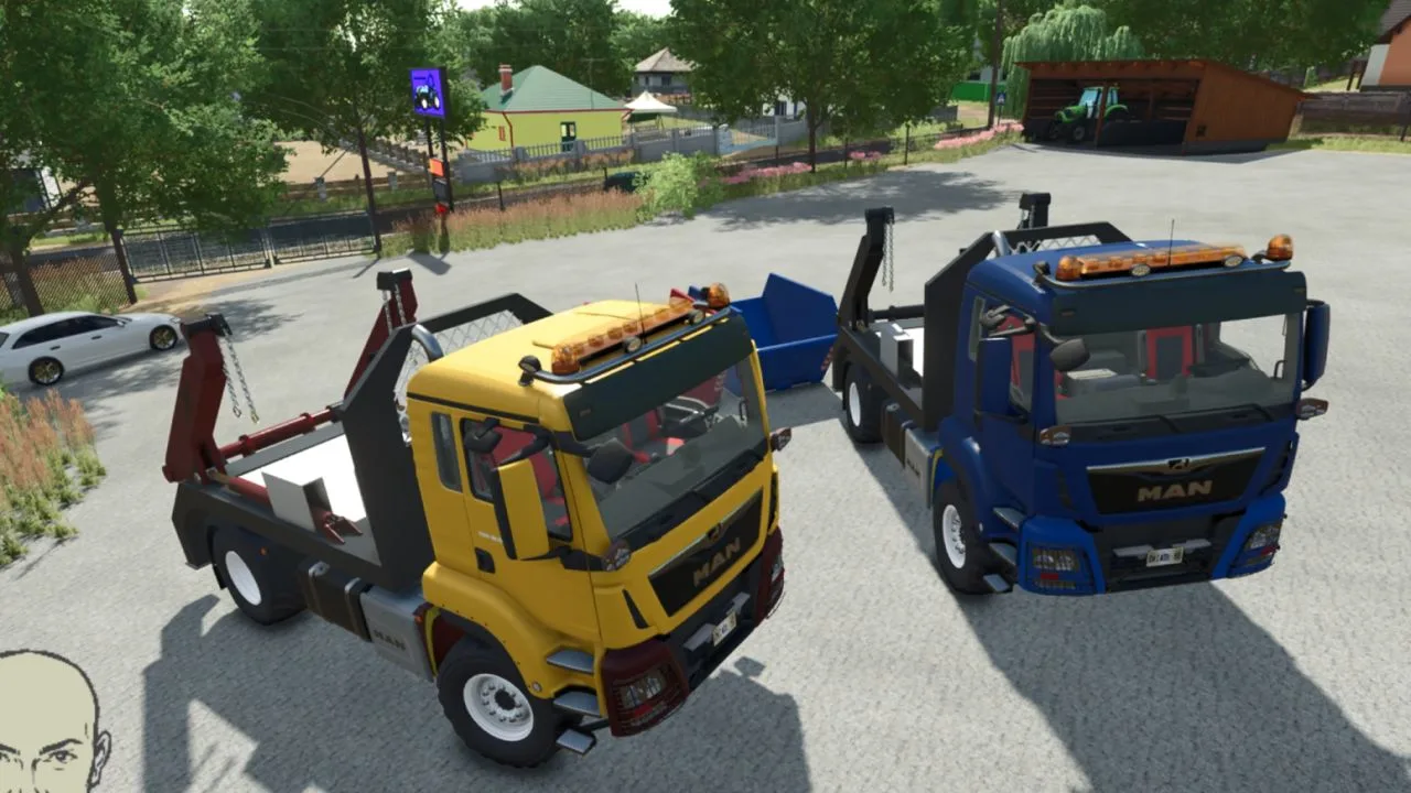 MAN TGS Skip Loader FS25