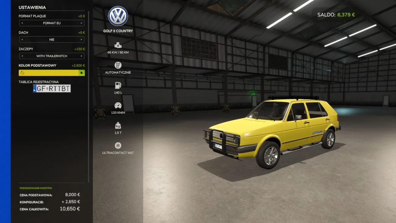 Volkswagen Golf II Country FS25 - screenshot 2