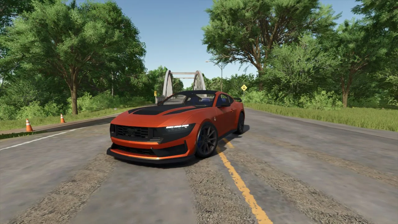 2024 Ford Mustang Dark Horse FS25 - screenshot 2