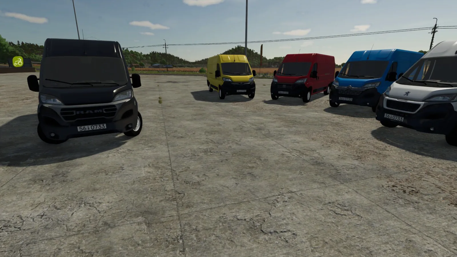 Stellantis Pack Van 2023 FS25 - screenshot 1
