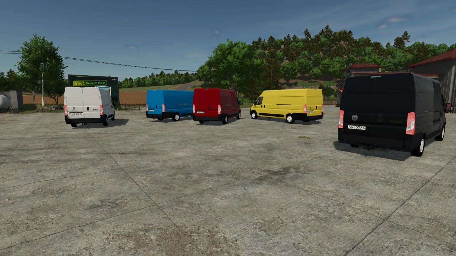 Stellantis Pack Van 2023 FS25 - screenshot 2