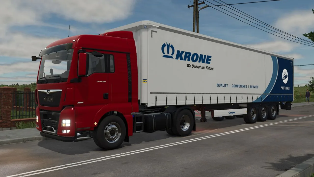 MAN TGX 18.500 4x2 FS25