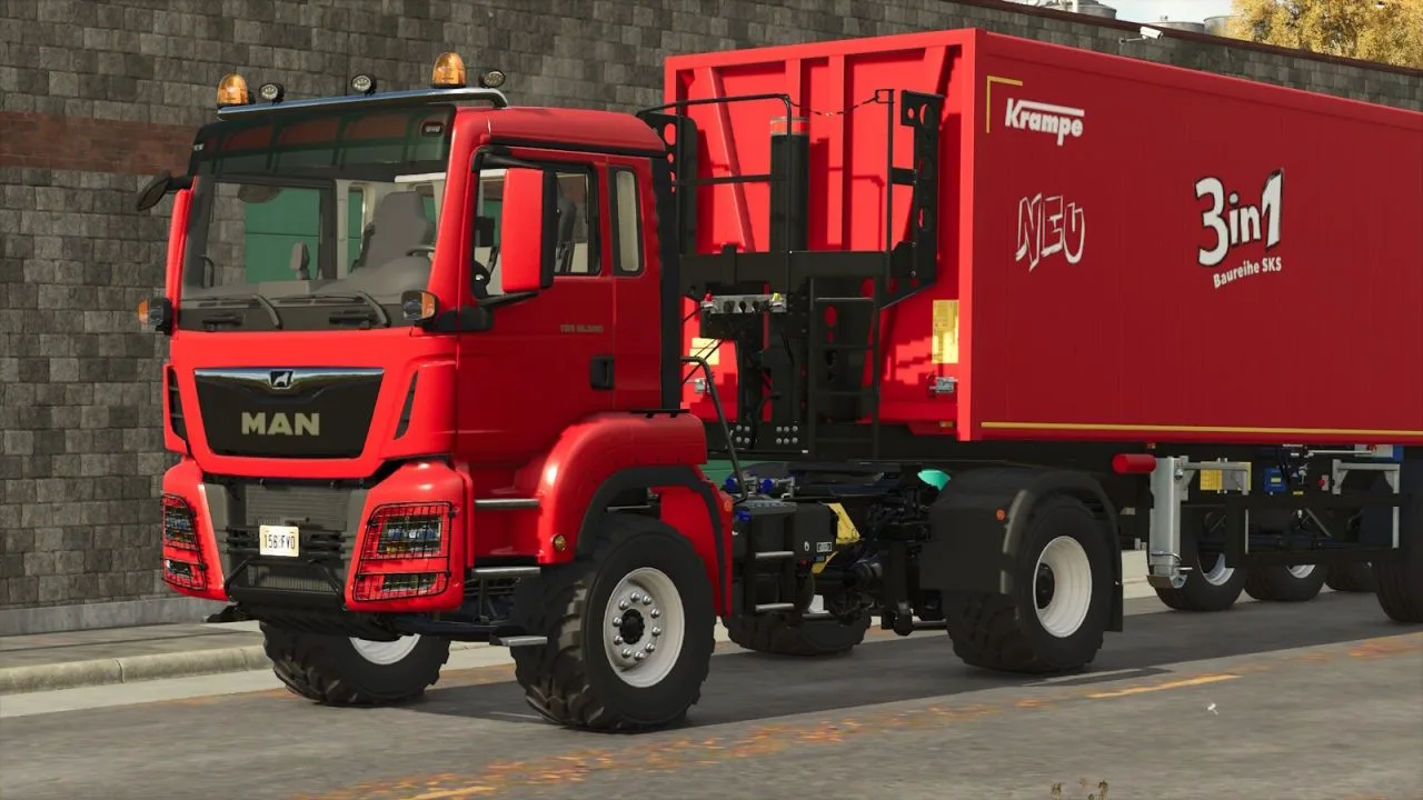MAN TGS 18.500 4x4 FS25
