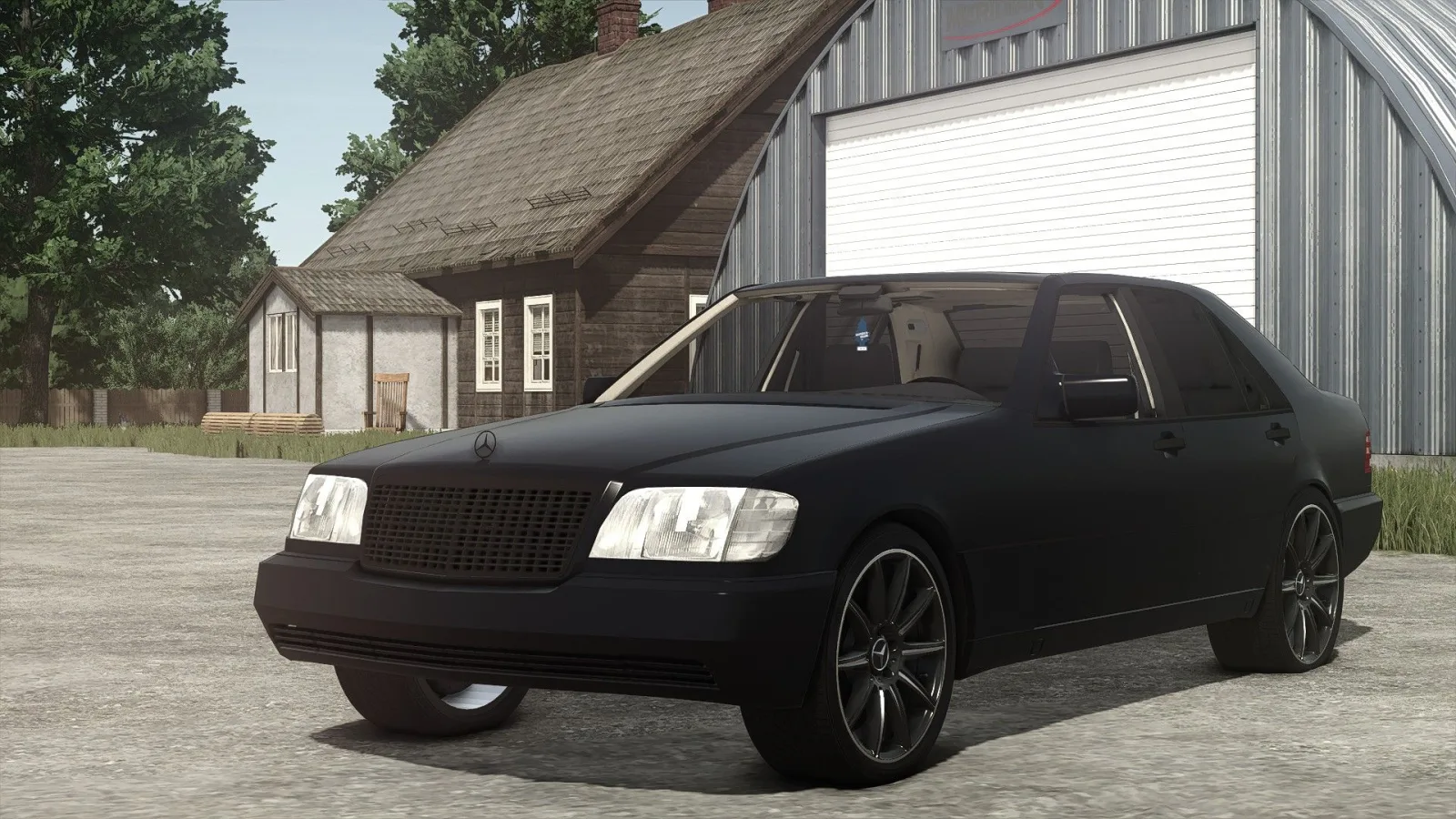 Mercedes Benz 500SE FS25 - screenshot 1