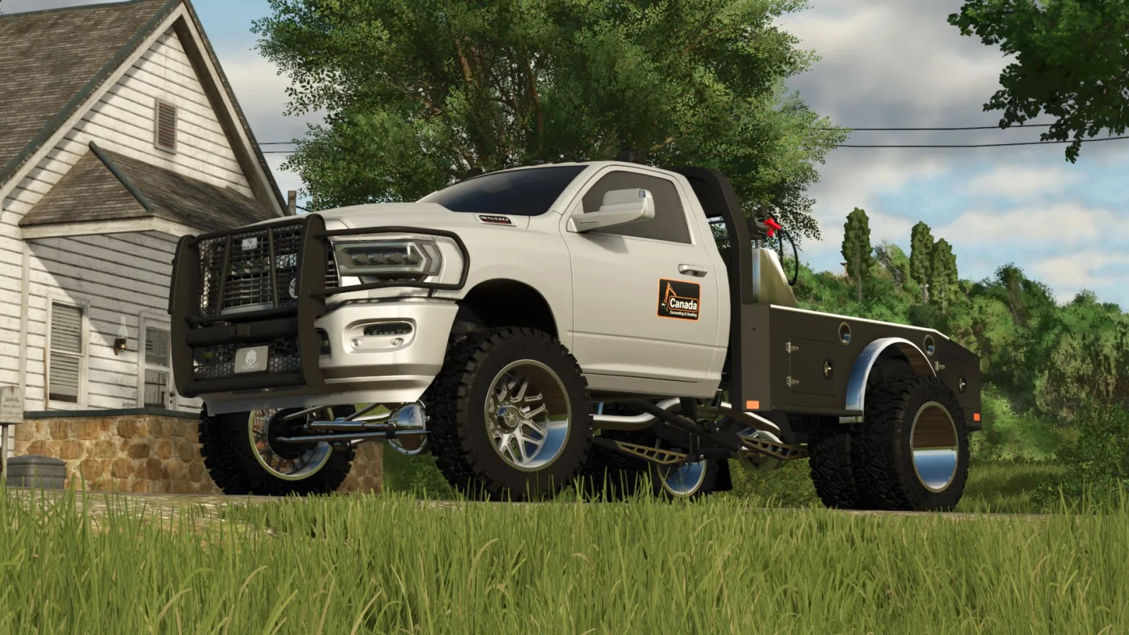 2019 Ram 3500 Flatbed FS25 - screenshot 1