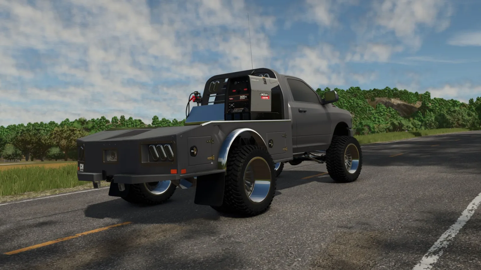 2019 Ram 3500 Flatbed FS25 - screenshot 2