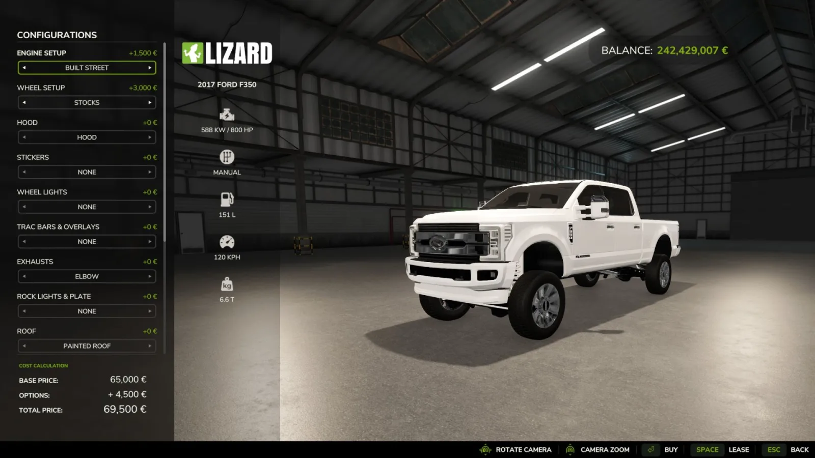 Ford F350 2017 FS25 - screenshot 3