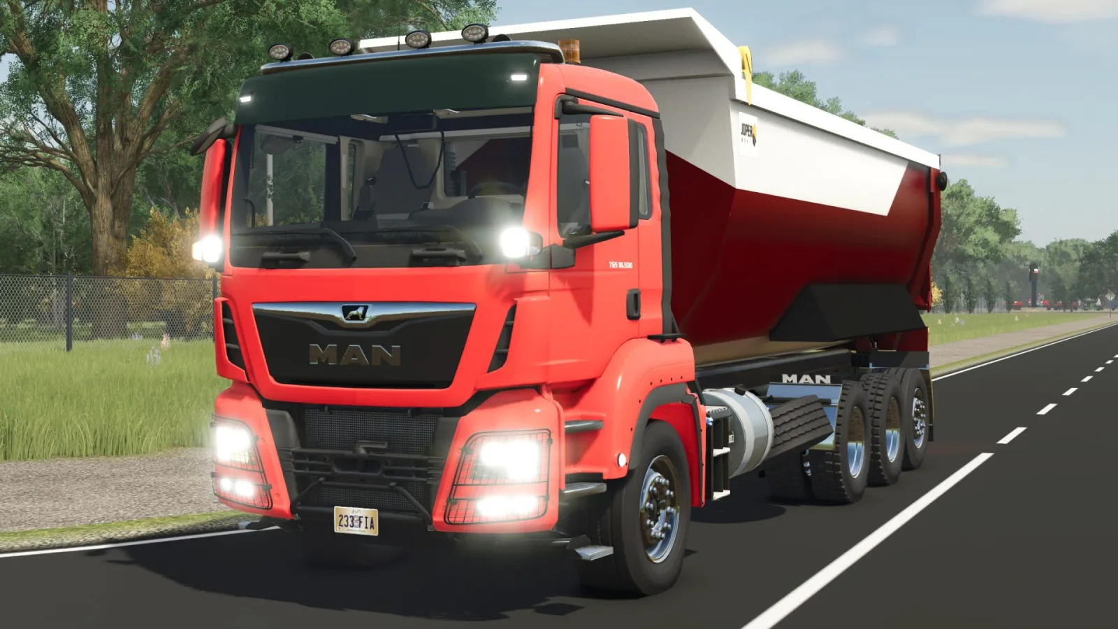 MAN TGS Dumper Truck FS25