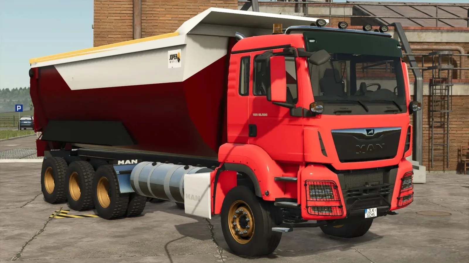 MAN TGS Dumper Truck FS25