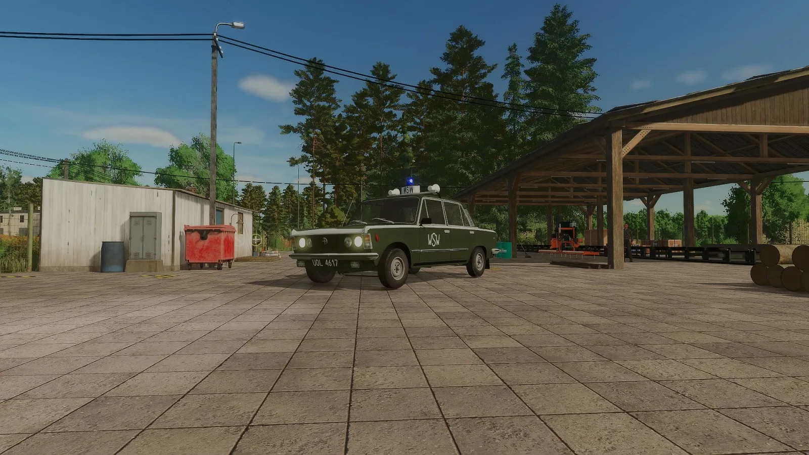 FIAT 125P FSO WSW (Military Internal Service) FS25