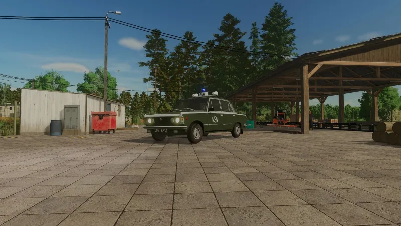 FIAT 125P FSO WSW (Military Internal Service) FS25