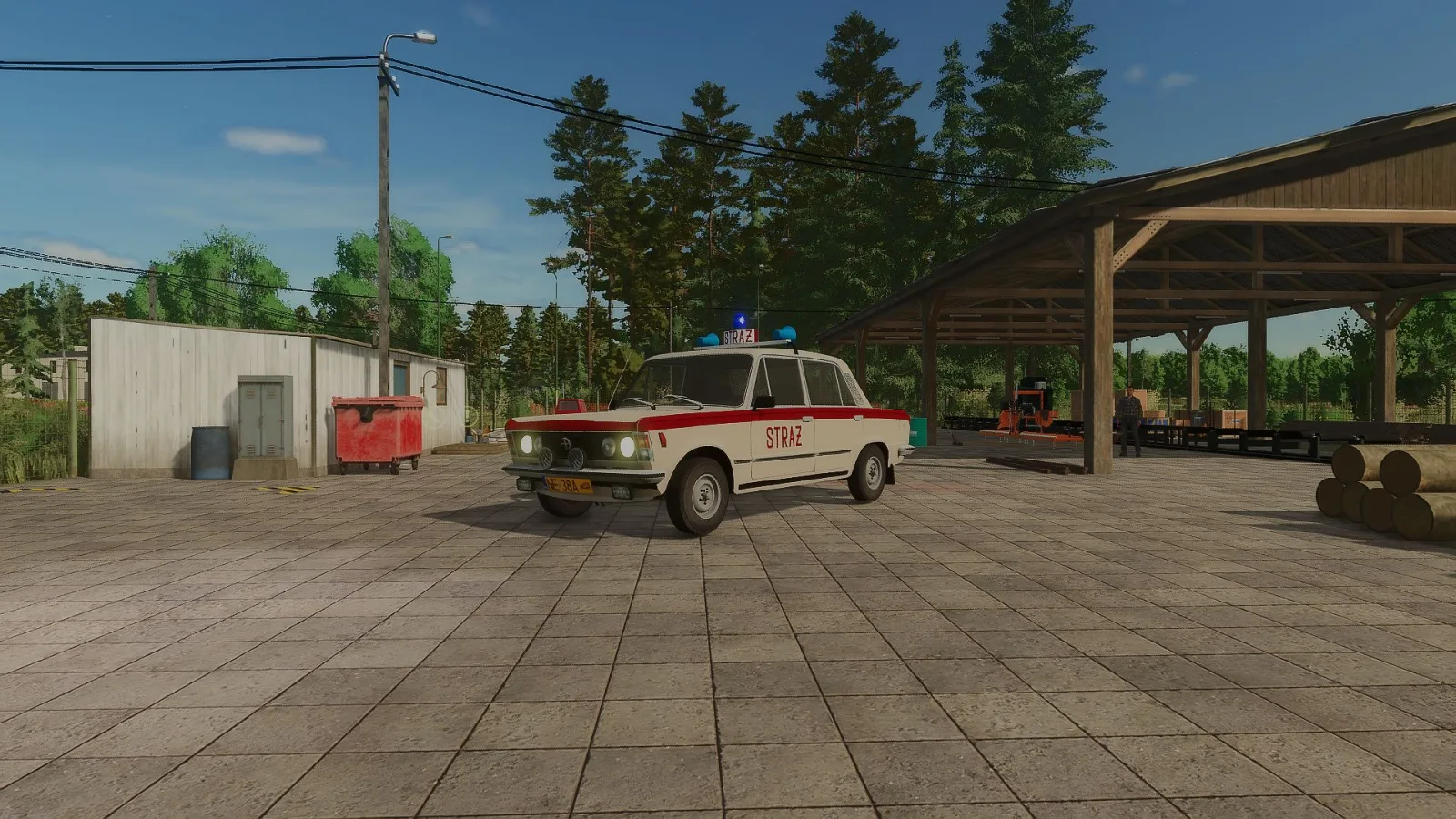 FIAT 125P SLOP FSO NE 38A - historic vehicle FS25