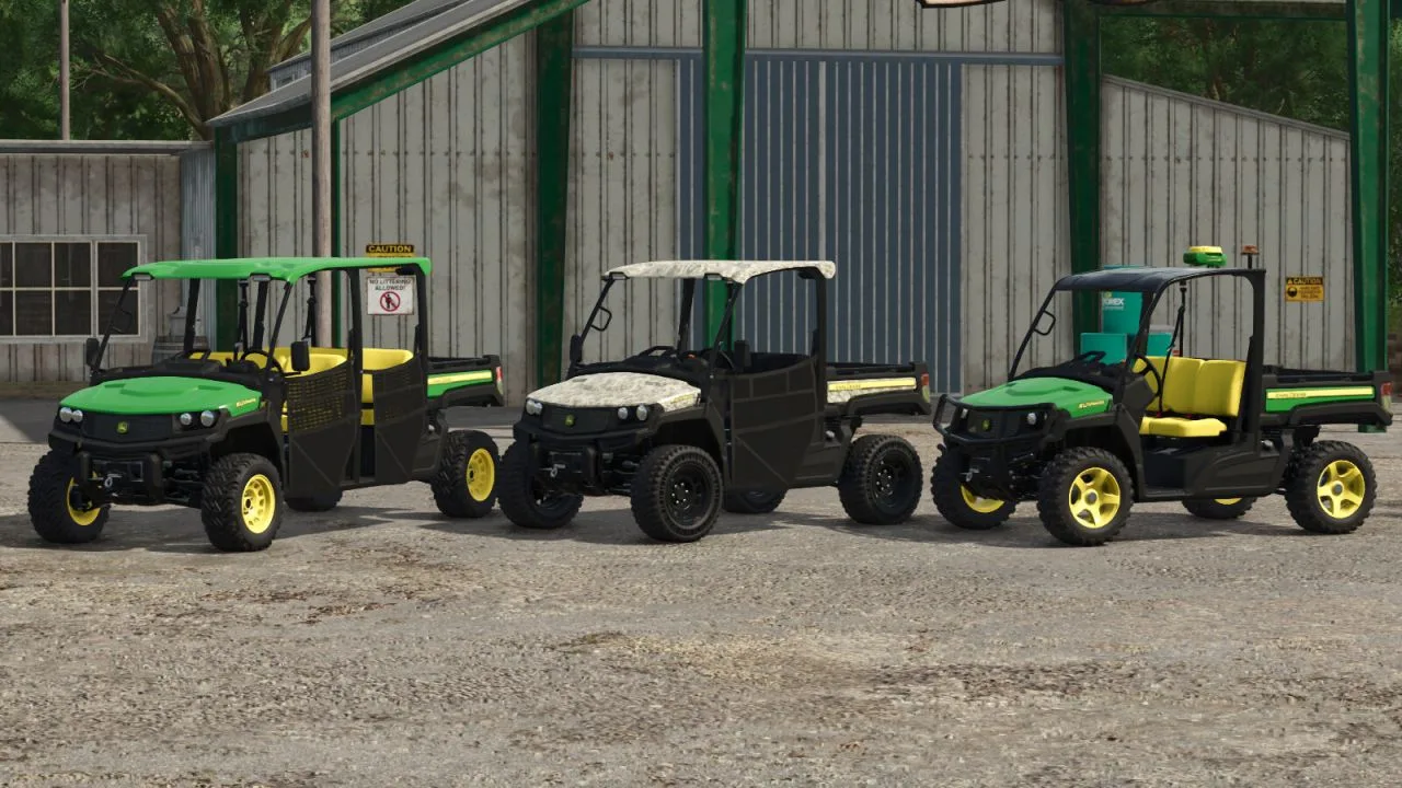 John Deere XUV845E / XUV845E4 FS25 - screenshot 1