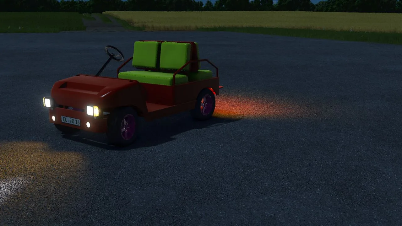 Lizard Golf Cart FS25 - screenshot 2