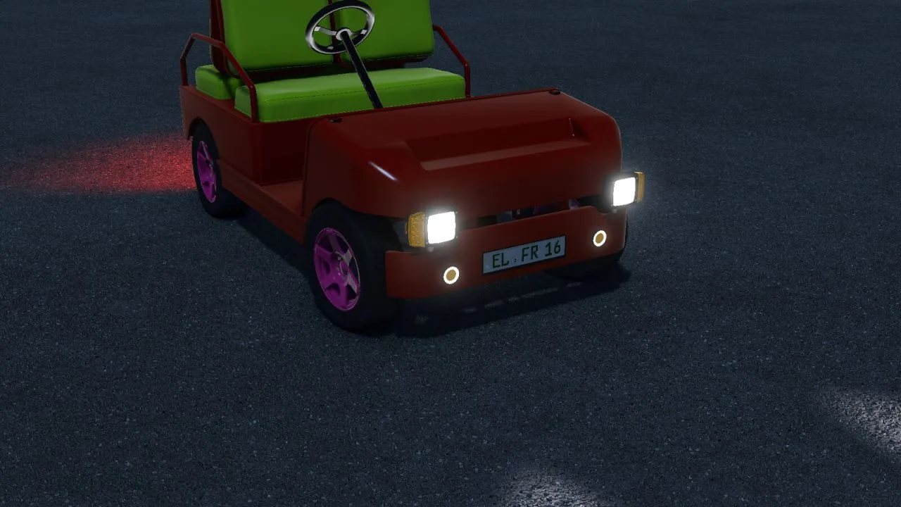 Lizard Golf Cart FS25 - screenshot 1