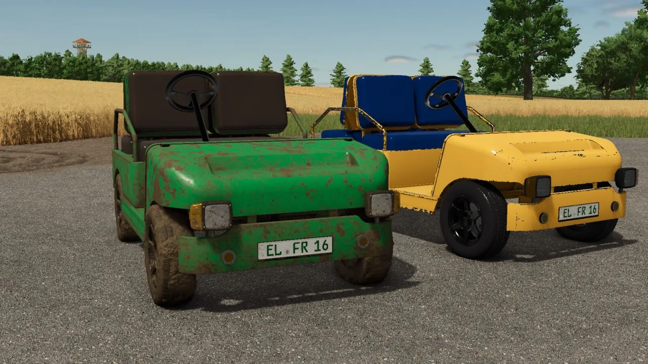 Lizard Golf Cart FS25 - screenshot 3