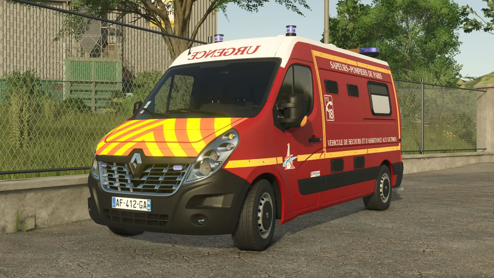 Renault Master III VSAV FS25 - screenshot 1