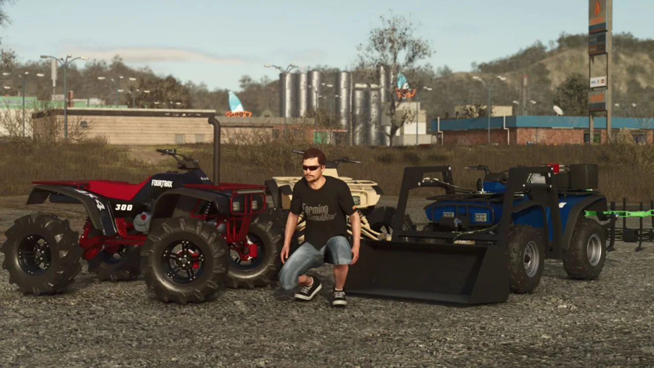 Lizard Fourtrax 300 FS25 - screenshot 3