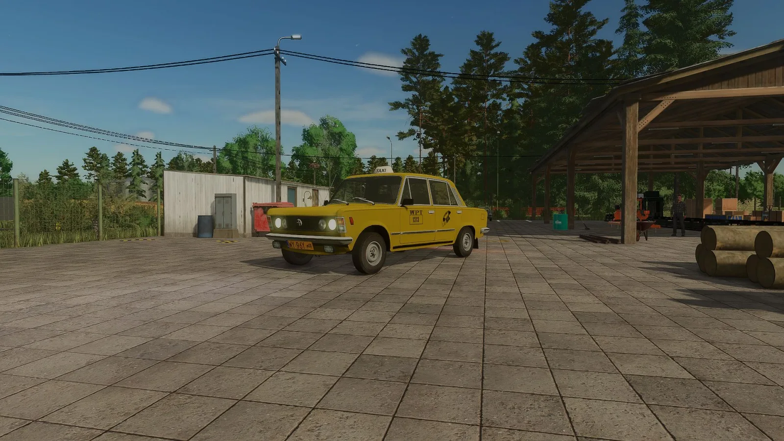 Fiat 125p TAXI ,,zmiennicy'' FS25
