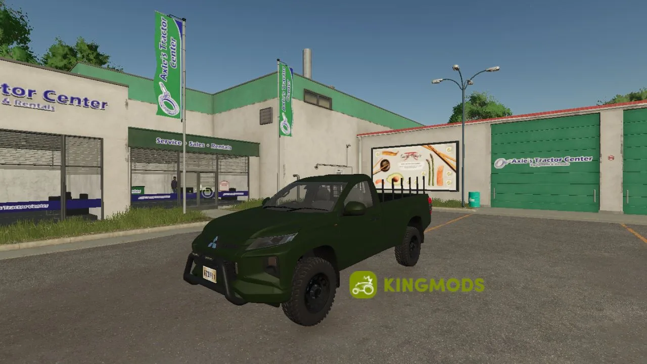 Mitsubishi L200 2020 Singlecab FS25 - screenshot 1