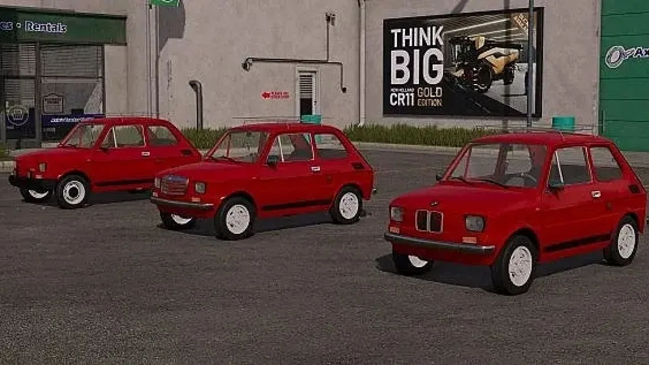Fiat 126p FS25 - screenshot 1