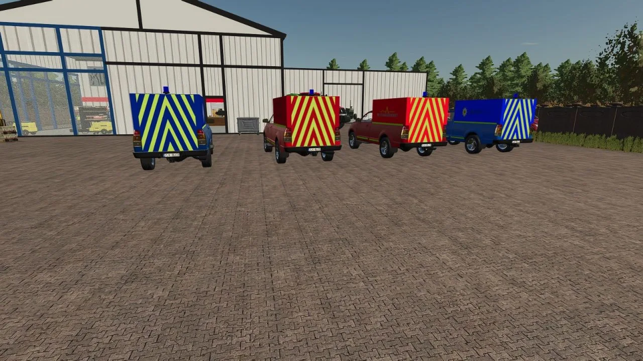 Kdow, emergency services, fire brigade, police and thw FS25 - screenshot 3