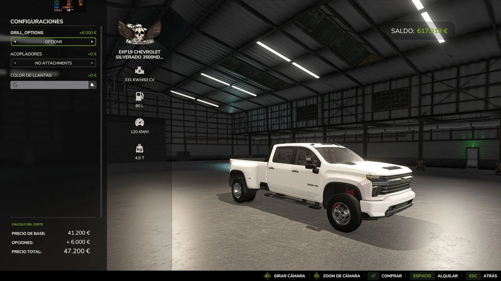 Chevrolet Silverado 2500 2020 FS25 - screenshot 2