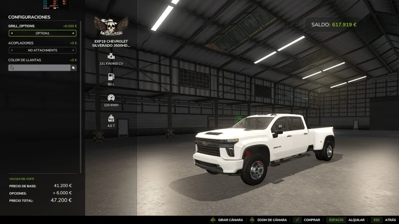 Chevrolet Silverado 2500 2020 FS25