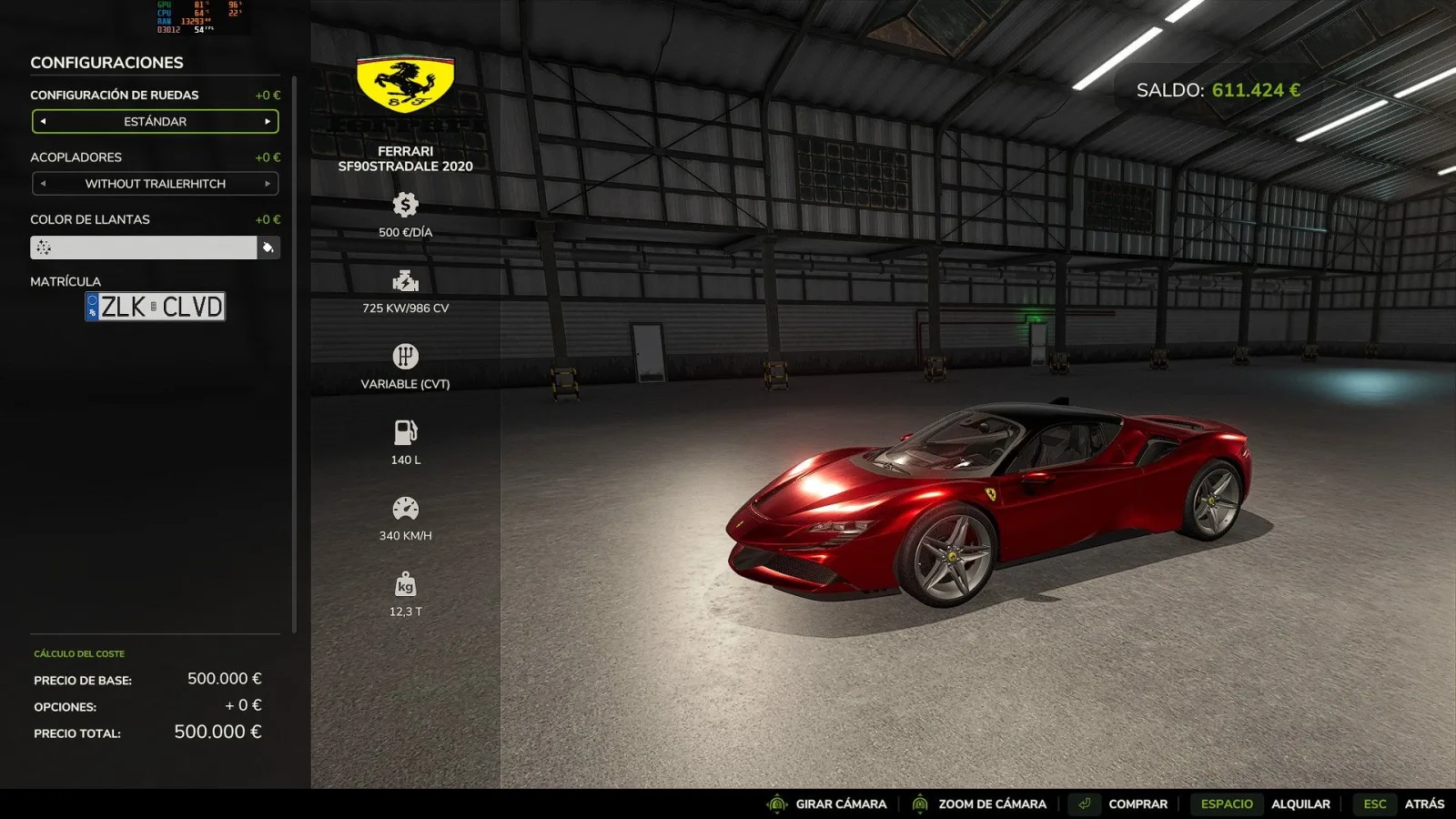 Ferrari SF90 Stradale FS25 - screenshot 1