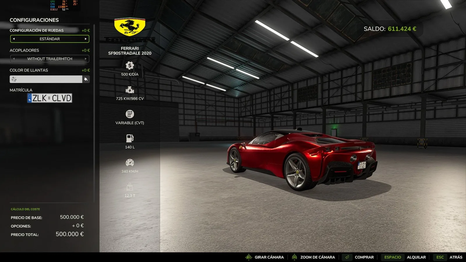Ferrari SF90 Stradale FS25 - screenshot 3