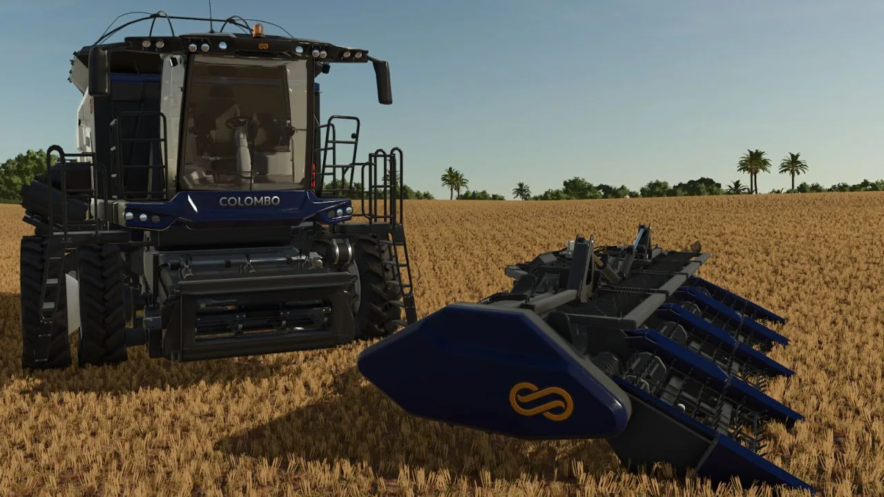 Colombo Avanti C410 And Peanut Header FS25