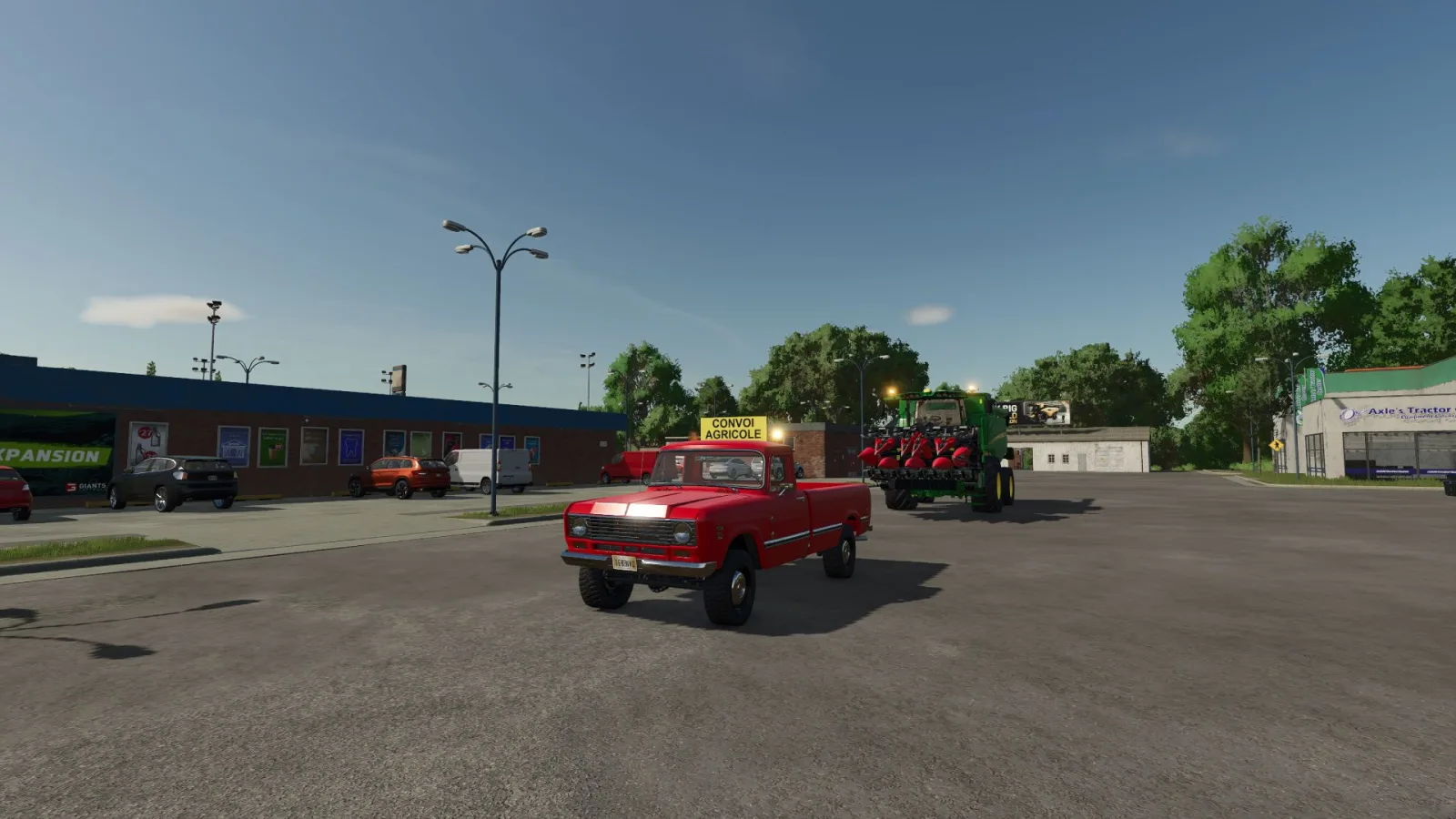 International 200 Agricultural Convoy FS25 - screenshot 1