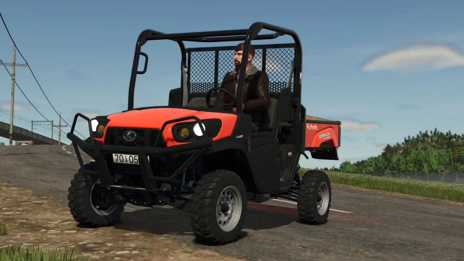 Kubota Sidekick 4000L Unreal Capacity FS25 - screenshot 1