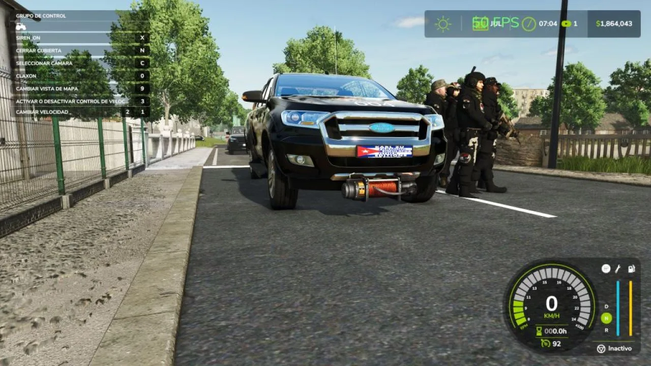 Ford Cuban National Special Brigade FS25 - screenshot 2