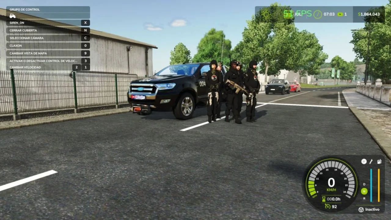 Ford Cuban National Special Brigade FS25 - screenshot 3