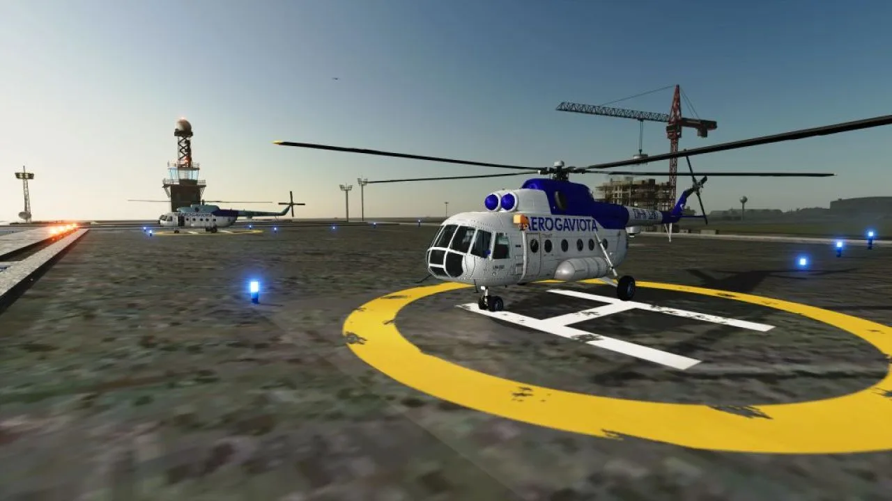 Mil Mi-8 / Mi-17 (Aerogaviota Livery) FS25 - screenshot 2