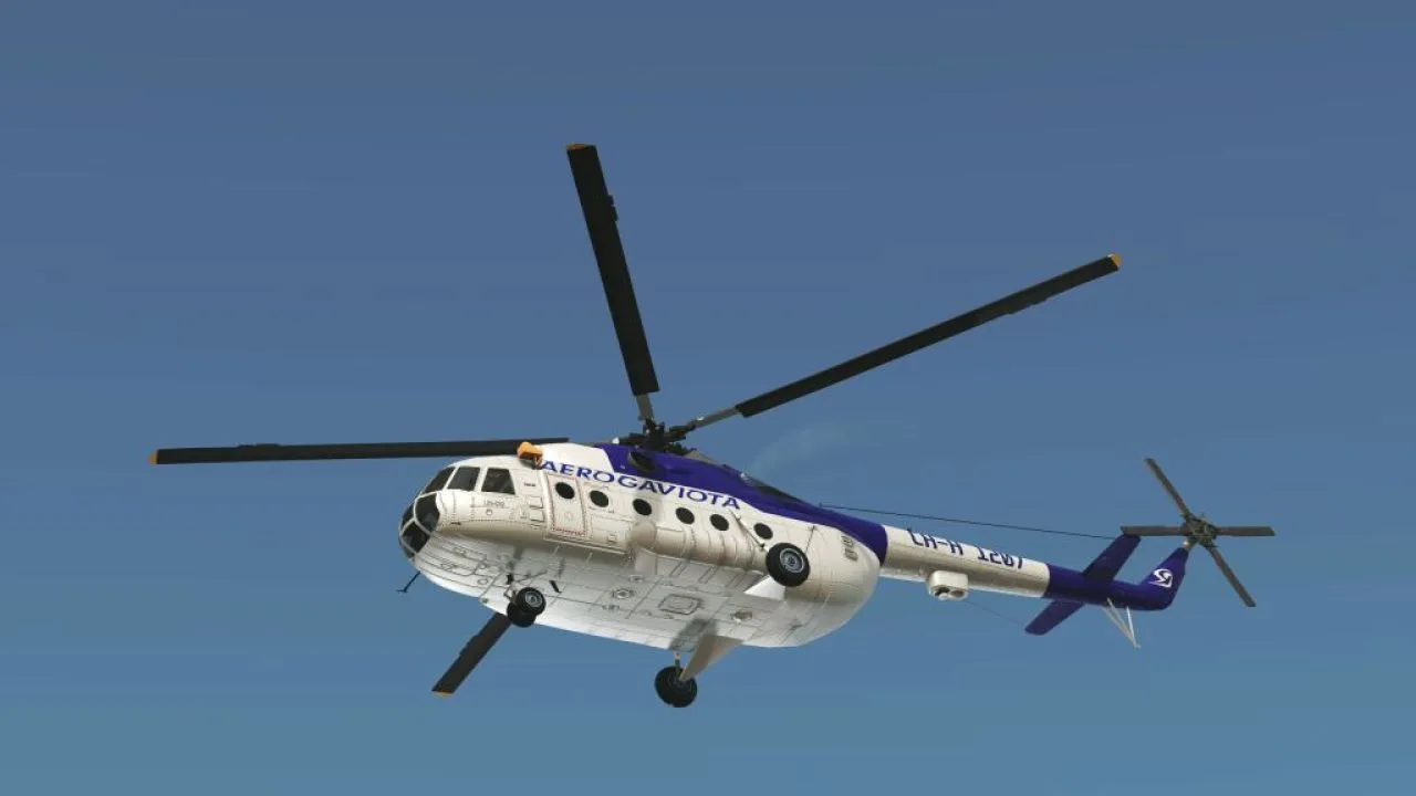 Mil Mi-8 / Mi-17 (Aerogaviota Livery) FS25 - screenshot 1