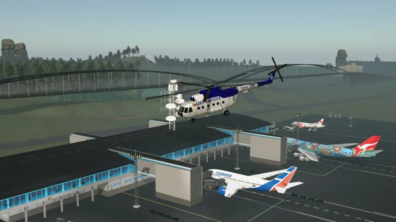 Mil Mi-8 / Mi-17 (Aerogaviota Livery) FS25 - screenshot 3