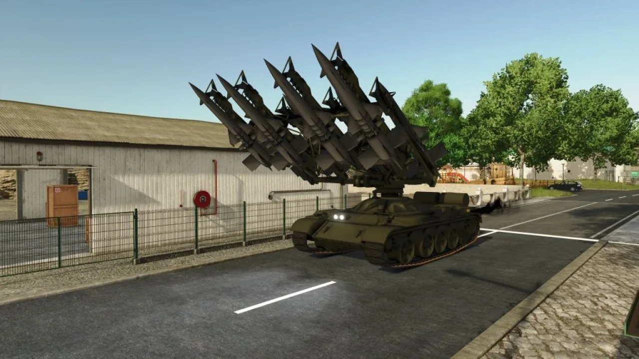 Tracked Multi-Missile Air Defense System FS25 - screenshot 3