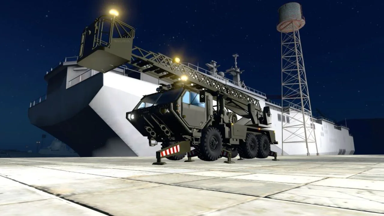 M1083 FMTV 6x6 General Utility Truck FS25 - screenshot 3