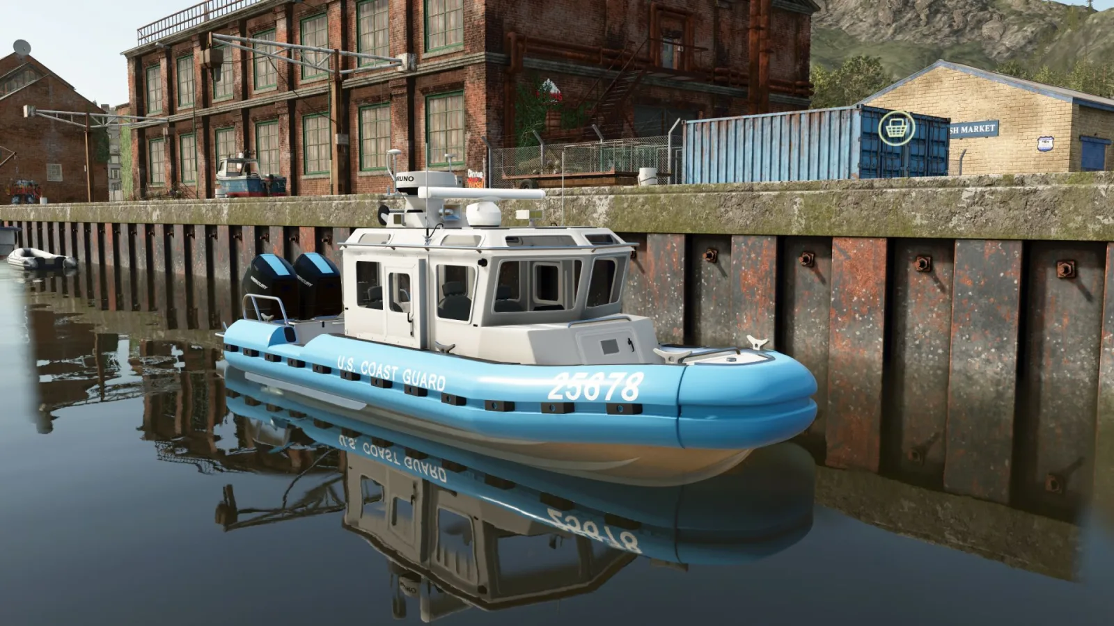 Coast Guard Defender Boat FS25 - screenshot 2