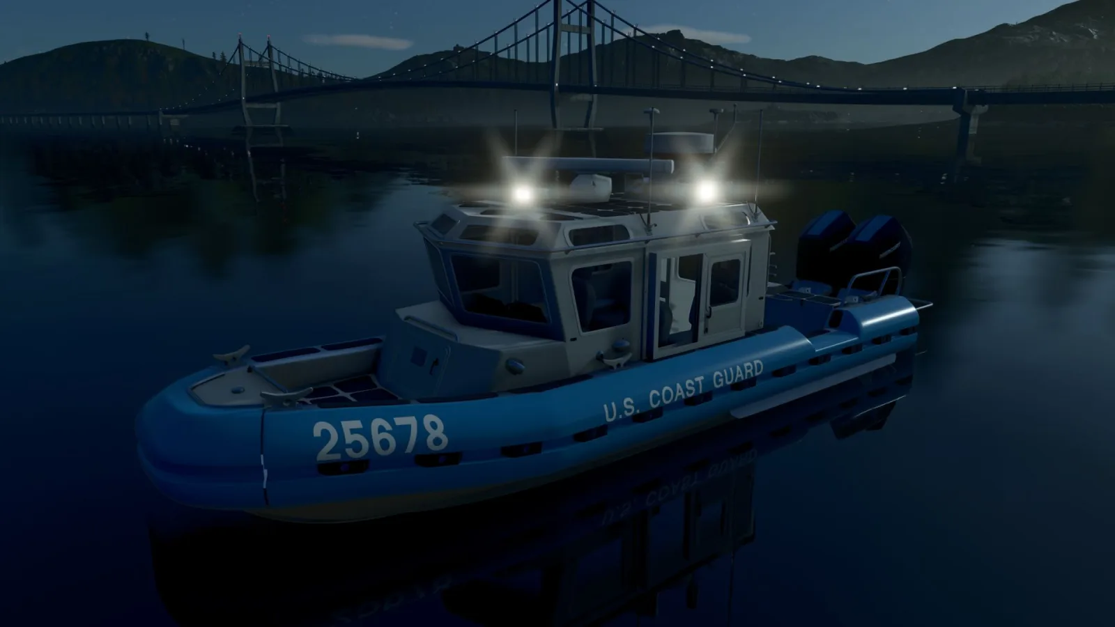 Coast Guard Defender Boat FS25 - screenshot 3