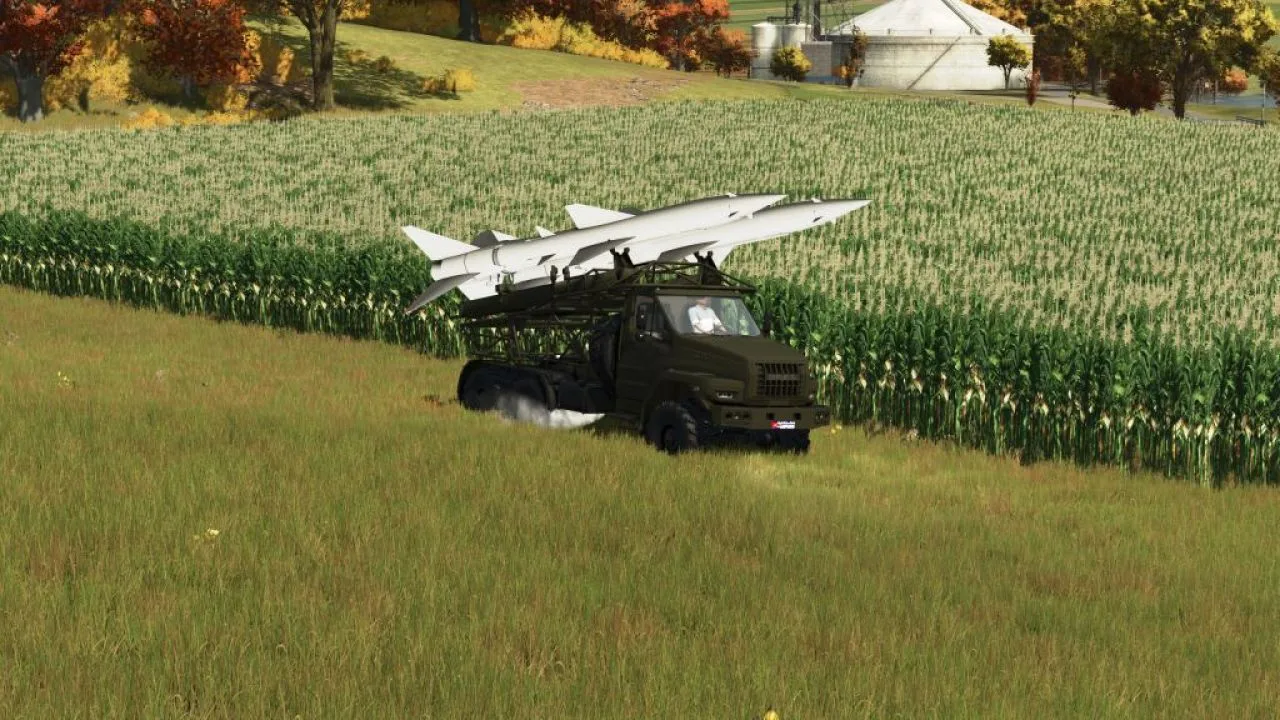 Ural Next Surface-to-Air Missile Launcher Platform FS25 - screenshot 2