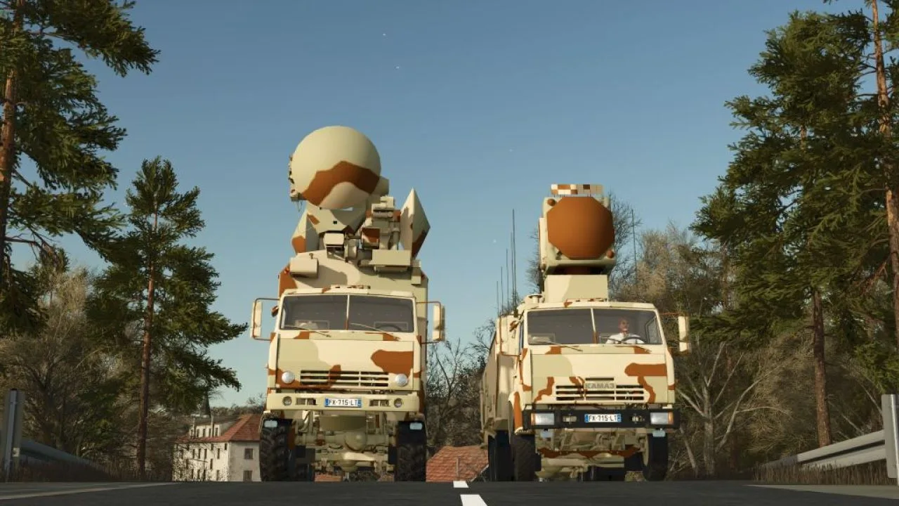 Military KamAZ Communications Pack FS25 - screenshot 1