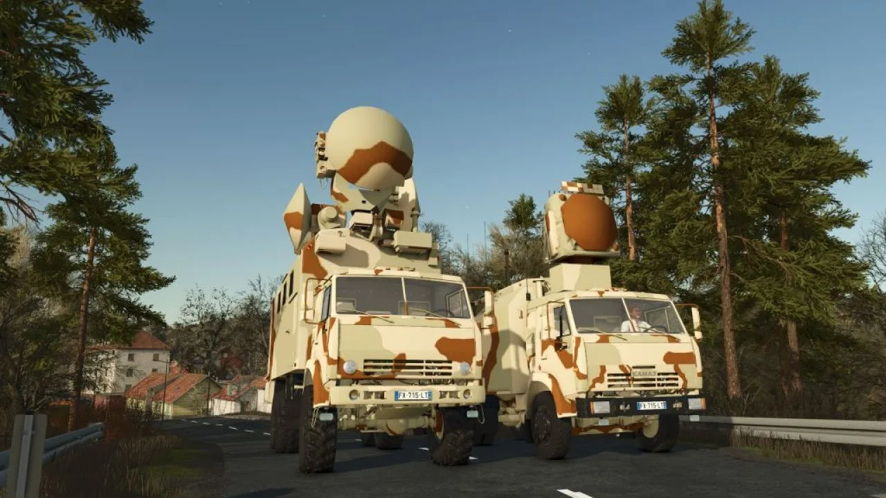 Military KamAZ Communications Pack FS25 - screenshot 3