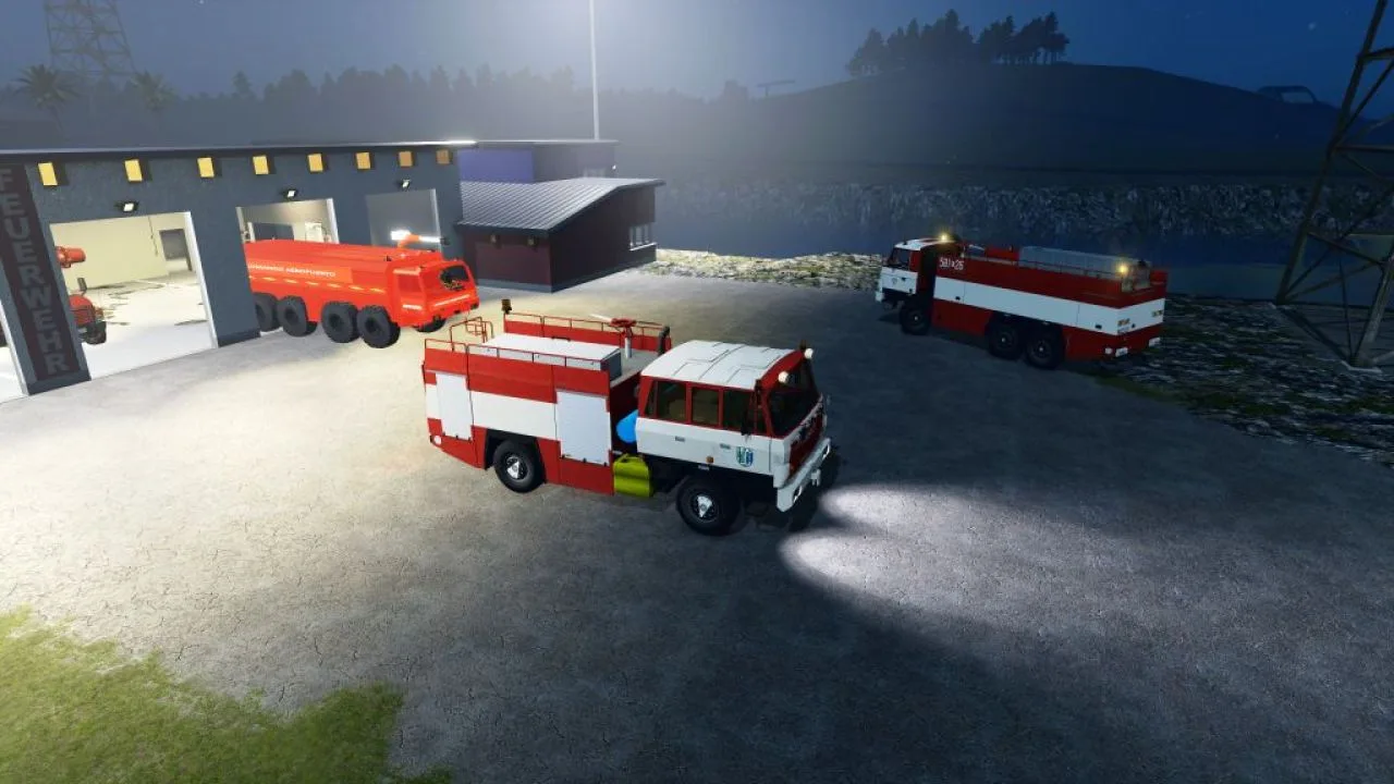 Tatra Fire Truck Pack FS25 - screenshot 2
